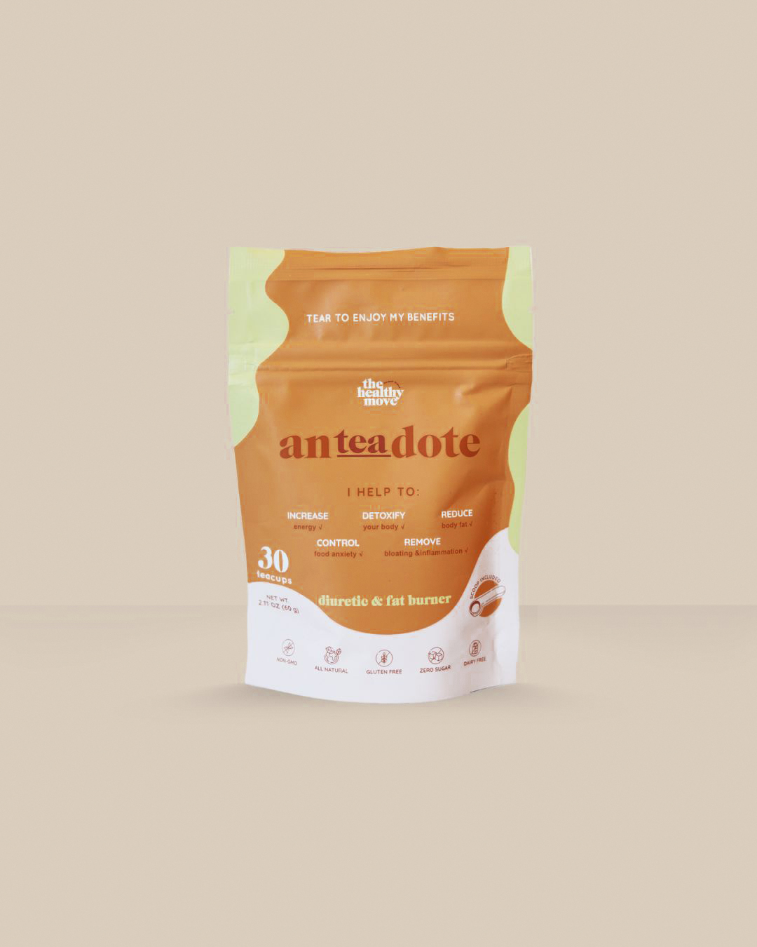Envase del producto AnTEAdote