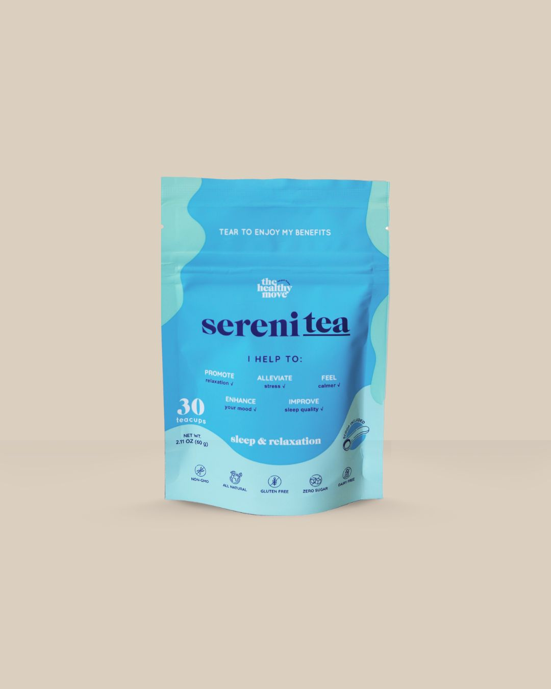 Envase del producto SereniTEA