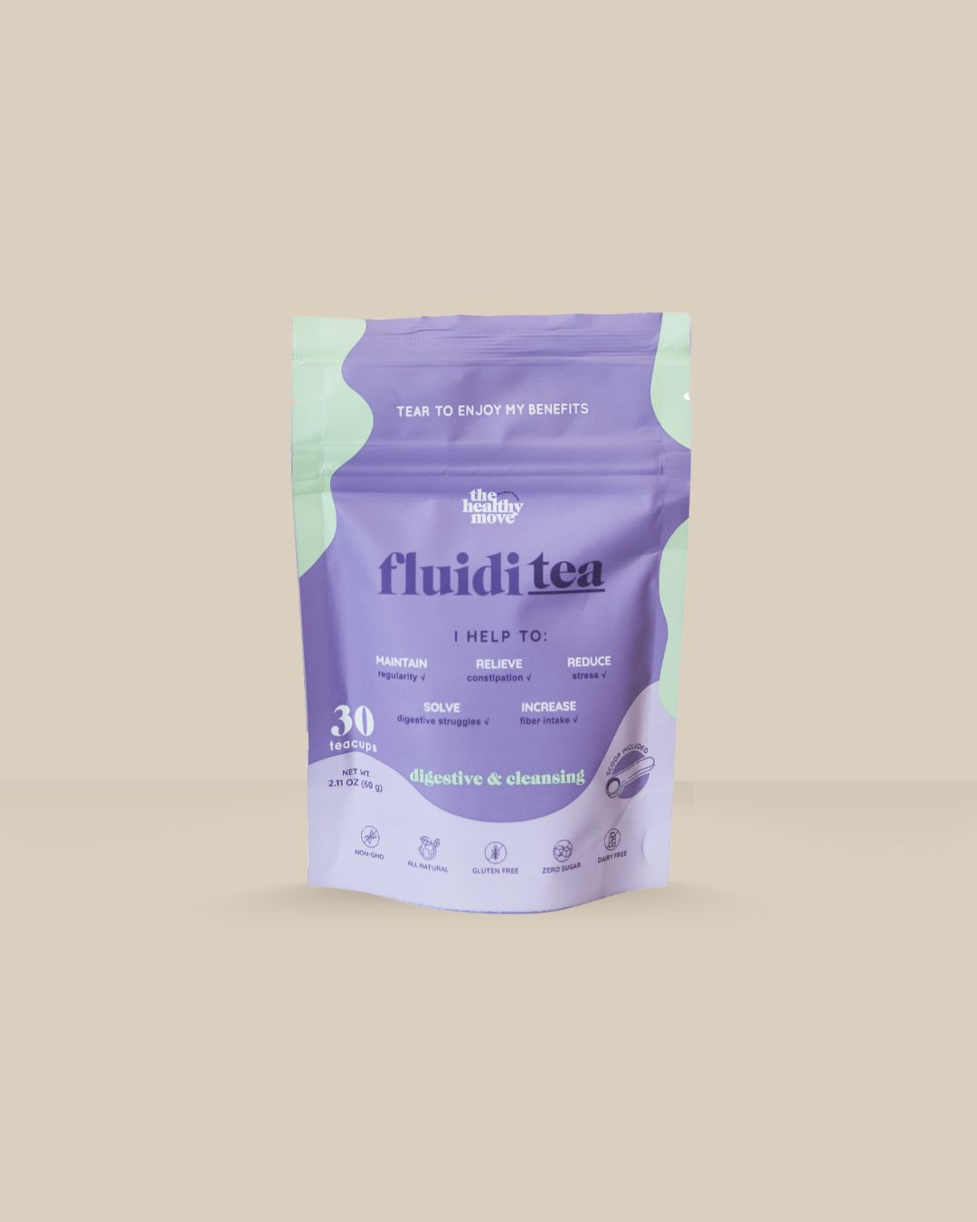 Envase del producto FluidiTEA